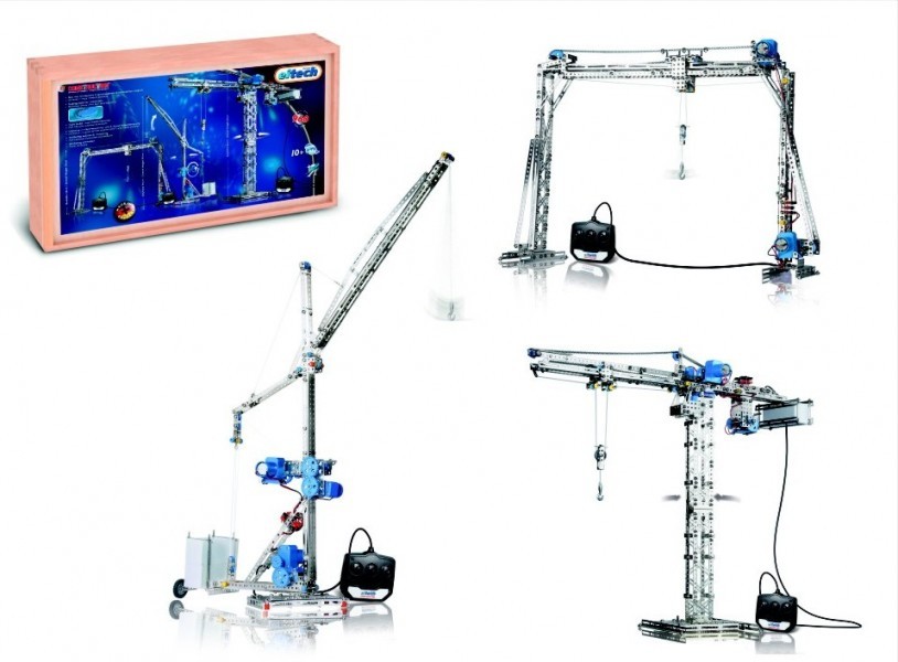 motorized crane toy